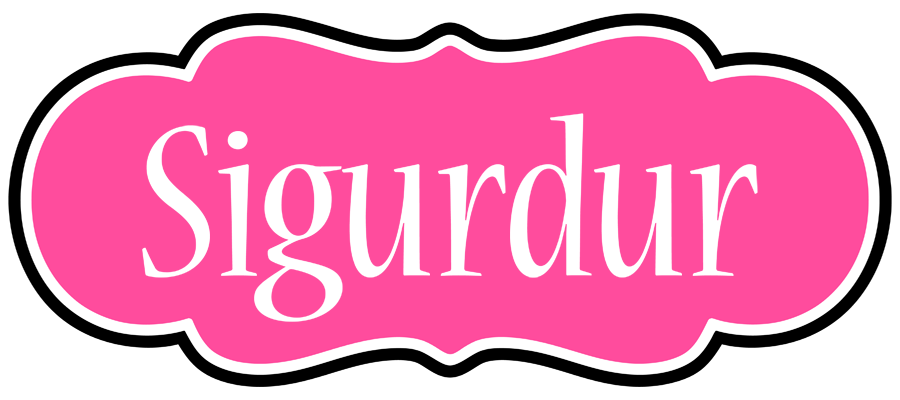 Sigurdur invitation logo