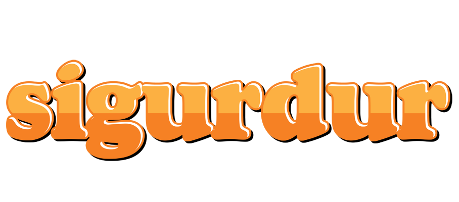 Sigurdur orange logo