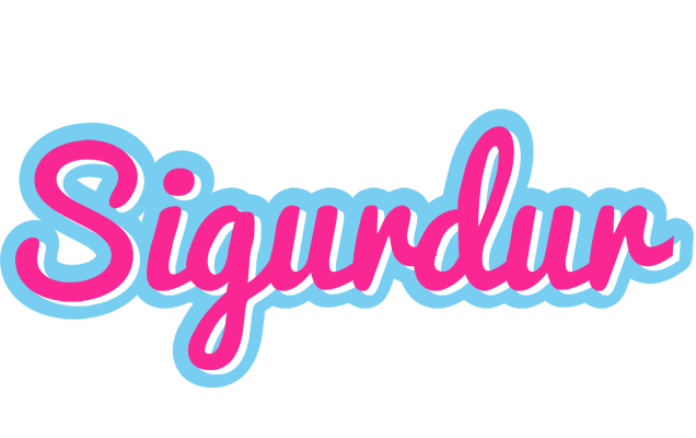 Sigurdur popstar logo