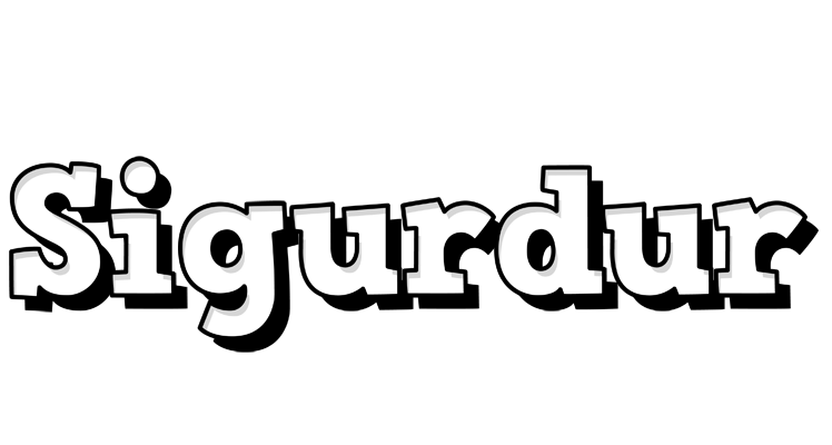 Sigurdur snowing logo