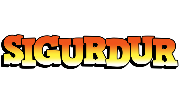 Sigurdur sunset logo