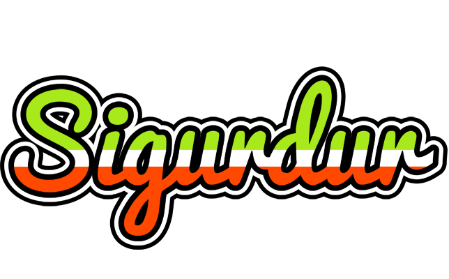 Sigurdur superfun logo