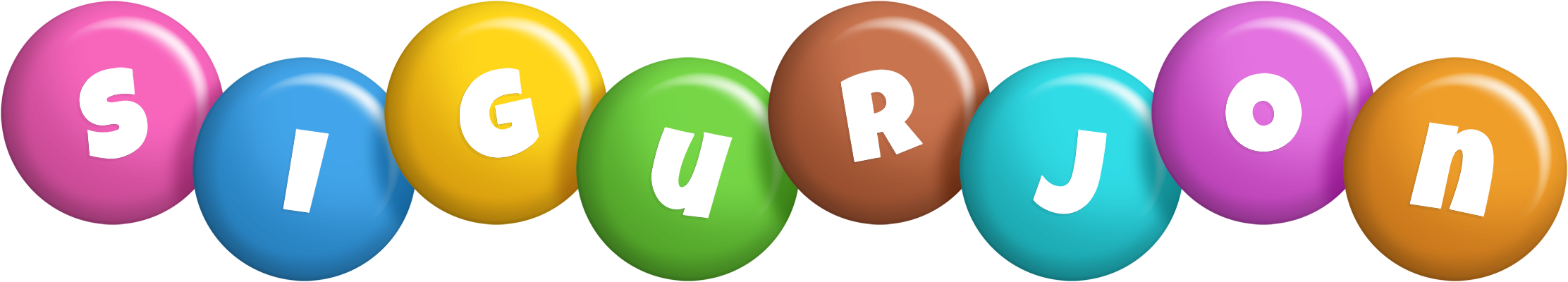 Sigurjon candy logo