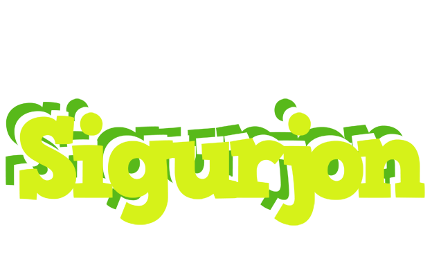 Sigurjon citrus logo