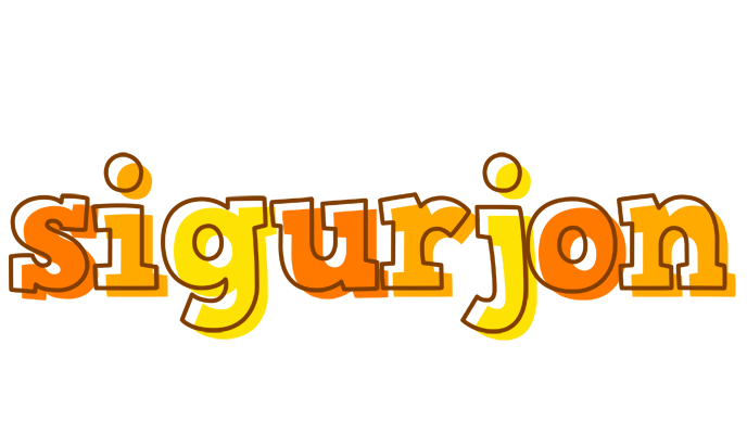 Sigurjon desert logo