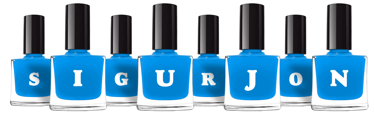 Sigurjon glossy logo