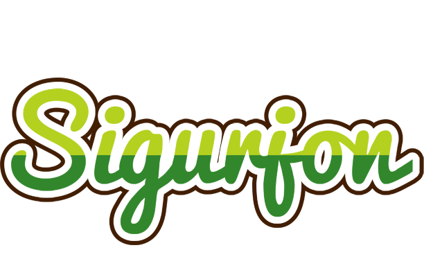 Sigurjon golfing logo