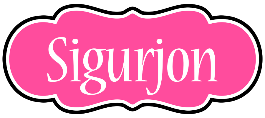 Sigurjon invitation logo