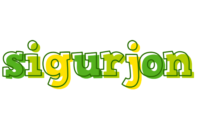 Sigurjon juice logo