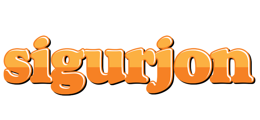 Sigurjon orange logo