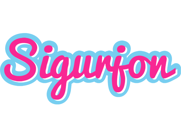 Sigurjon popstar logo