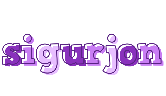 Sigurjon sensual logo