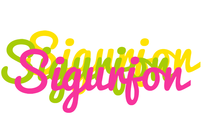 Sigurjon sweets logo