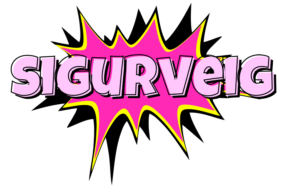 Sigurveig badabing logo