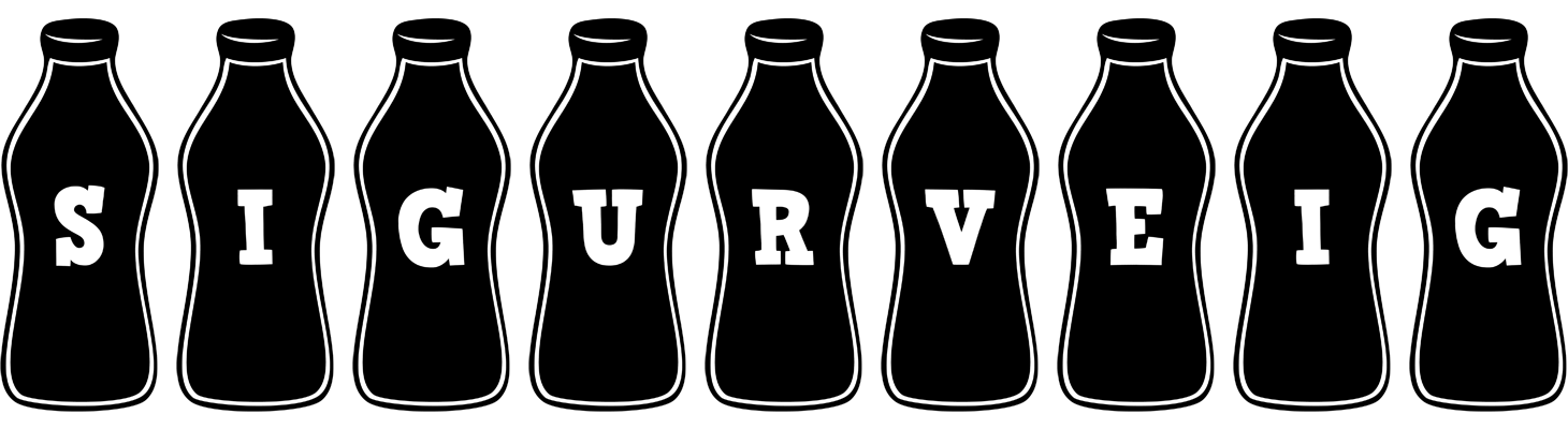 Sigurveig bottle logo