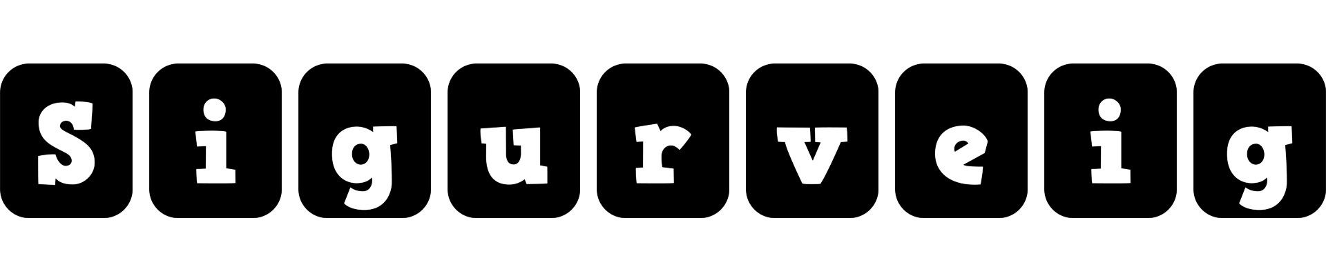 Sigurveig box logo