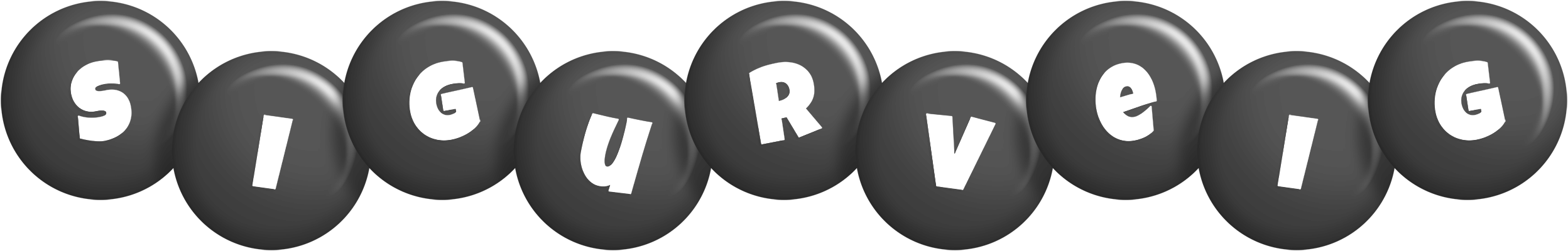 Sigurveig candy-black logo