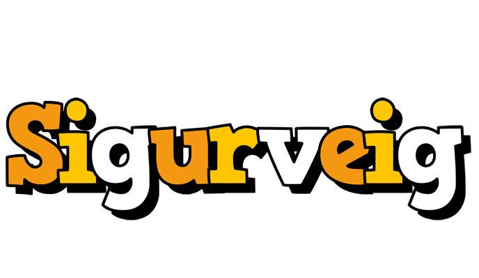 Sigurveig cartoon logo