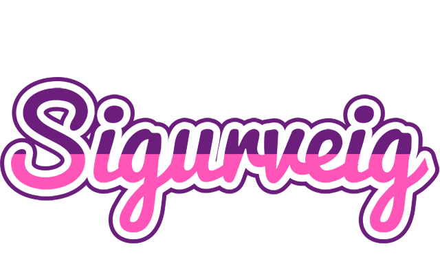 Sigurveig cheerful logo