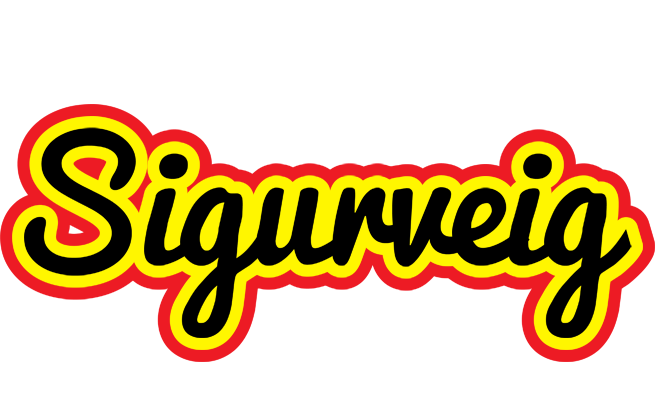 Sigurveig flaming logo