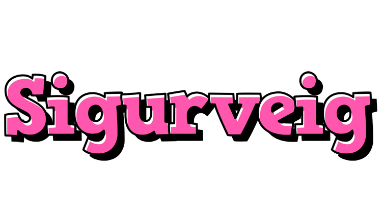 Sigurveig girlish logo