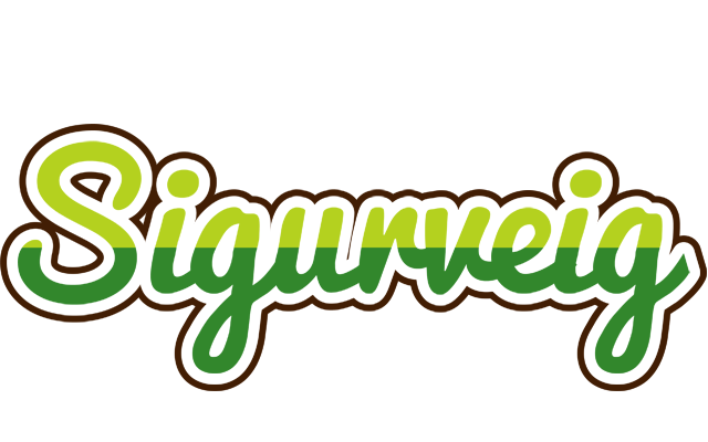 Sigurveig golfing logo