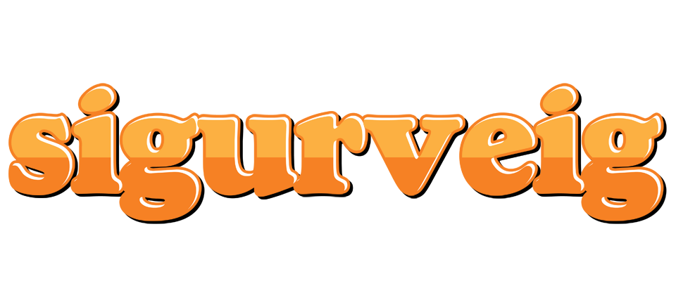 Sigurveig orange logo