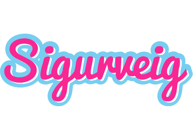Sigurveig popstar logo