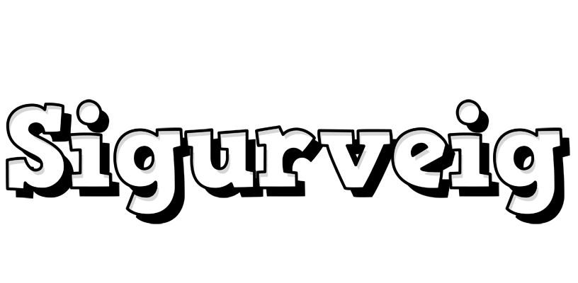 Sigurveig snowing logo
