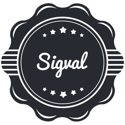 Sigval badge logo