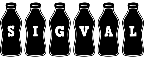 Sigval bottle logo