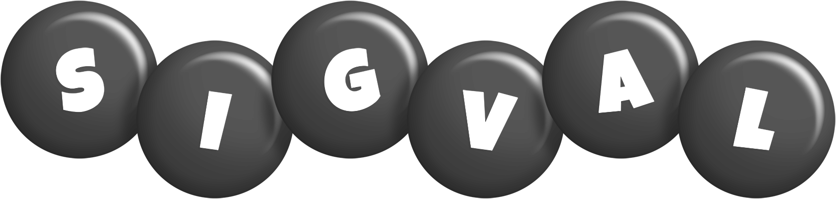 Sigval candy-black logo