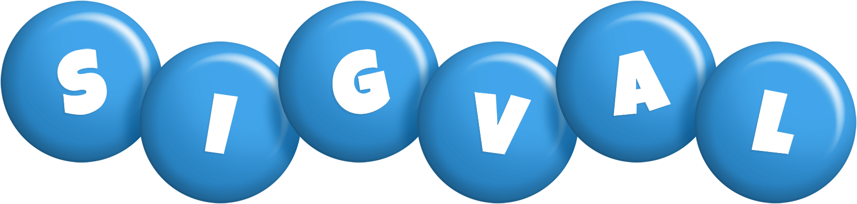 Sigval candy-blue logo