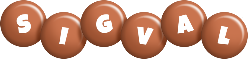 Sigval candy-brown logo