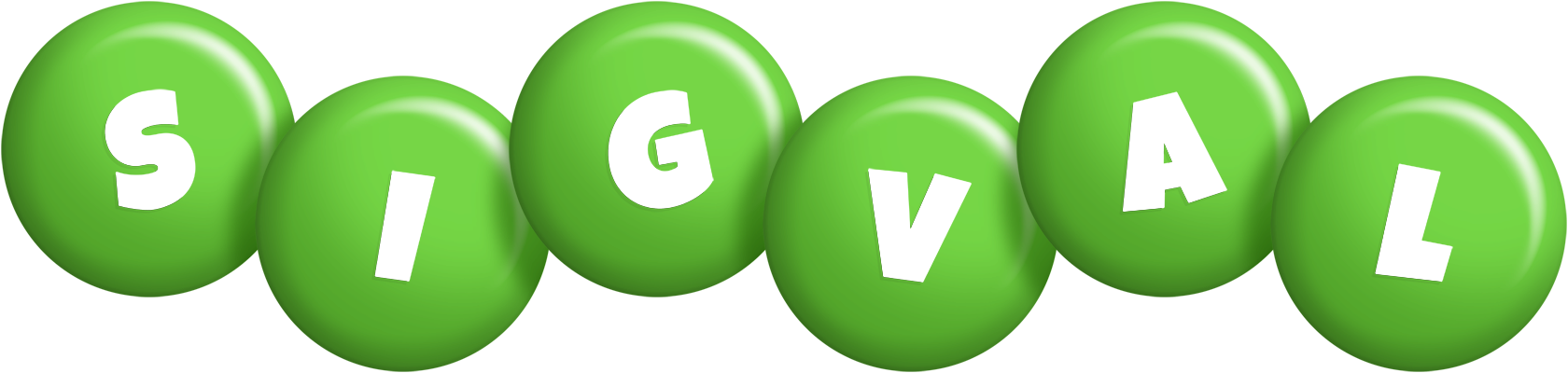 Sigval candy-green logo