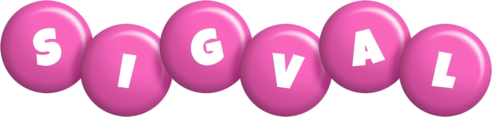 Sigval candy-pink logo