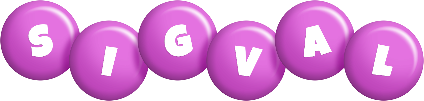 Sigval candy-purple logo