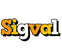 Sigval cartoon logo