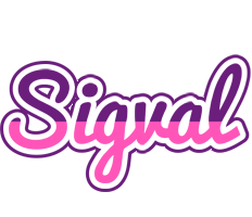 Sigval cheerful logo