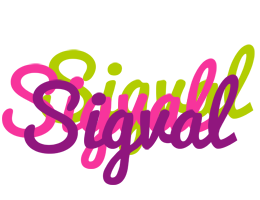 Sigval flowers logo