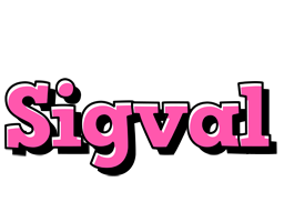 Sigval girlish logo