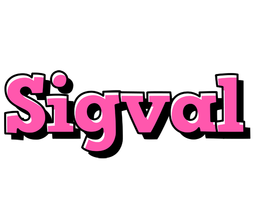 Sigval girlish logo