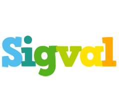 Sigval rainbows logo