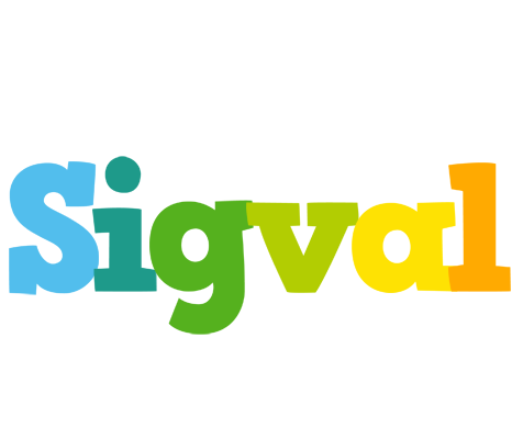 Sigval rainbows logo