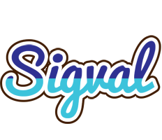 Sigval raining logo