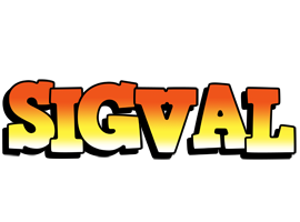 Sigval sunset logo