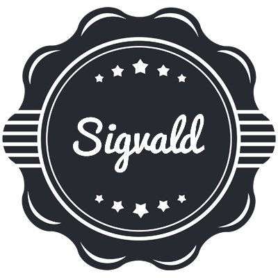 Sigvald badge logo