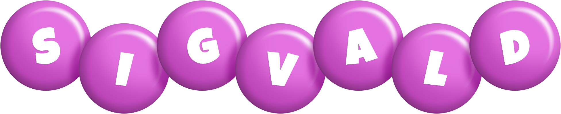 Sigvald candy-purple logo