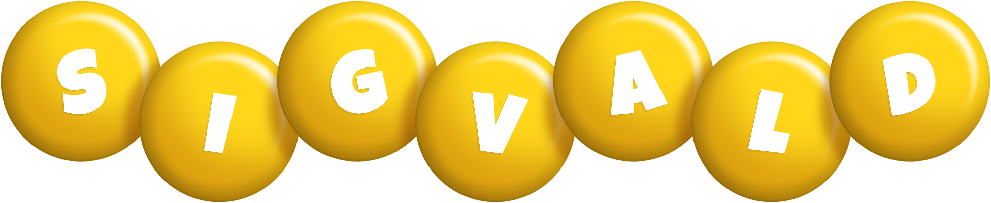 Sigvald candy-yellow logo