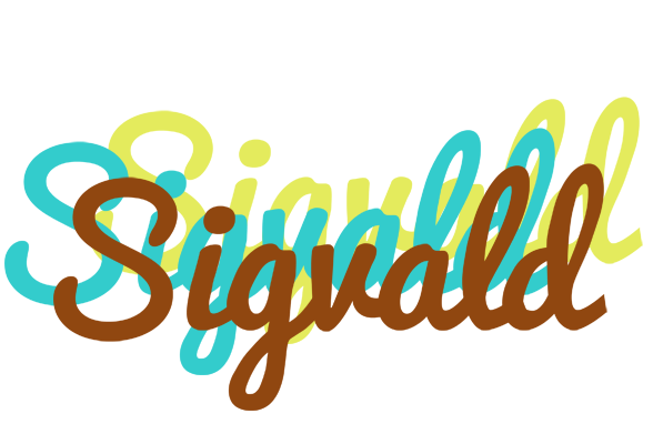 Sigvald cupcake logo